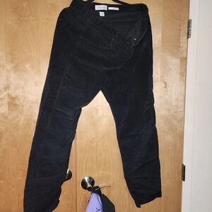 Calvin Klein Men's Corduroy Pants in Black